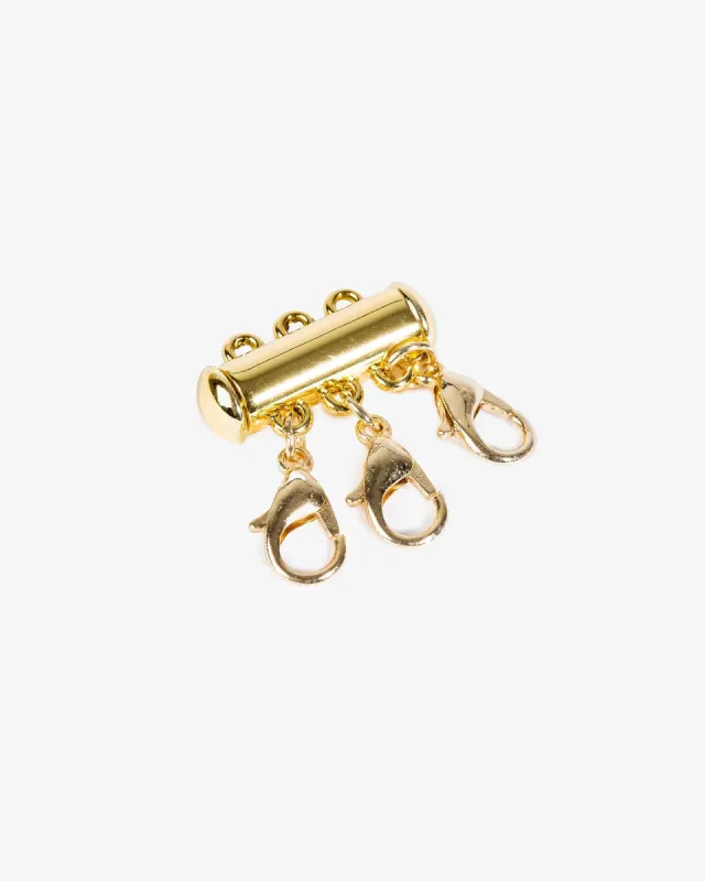 Gold Necklace Three Seperator sold by Collete Hayman