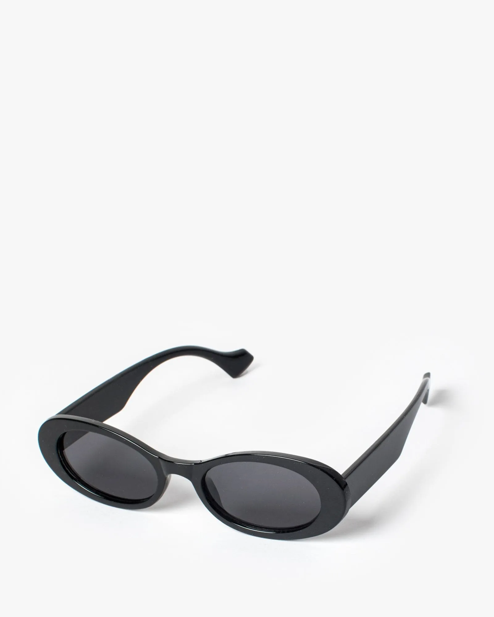 Black Oval Plain Sunglasses sold by Collete Hayman product image thumbnail 2