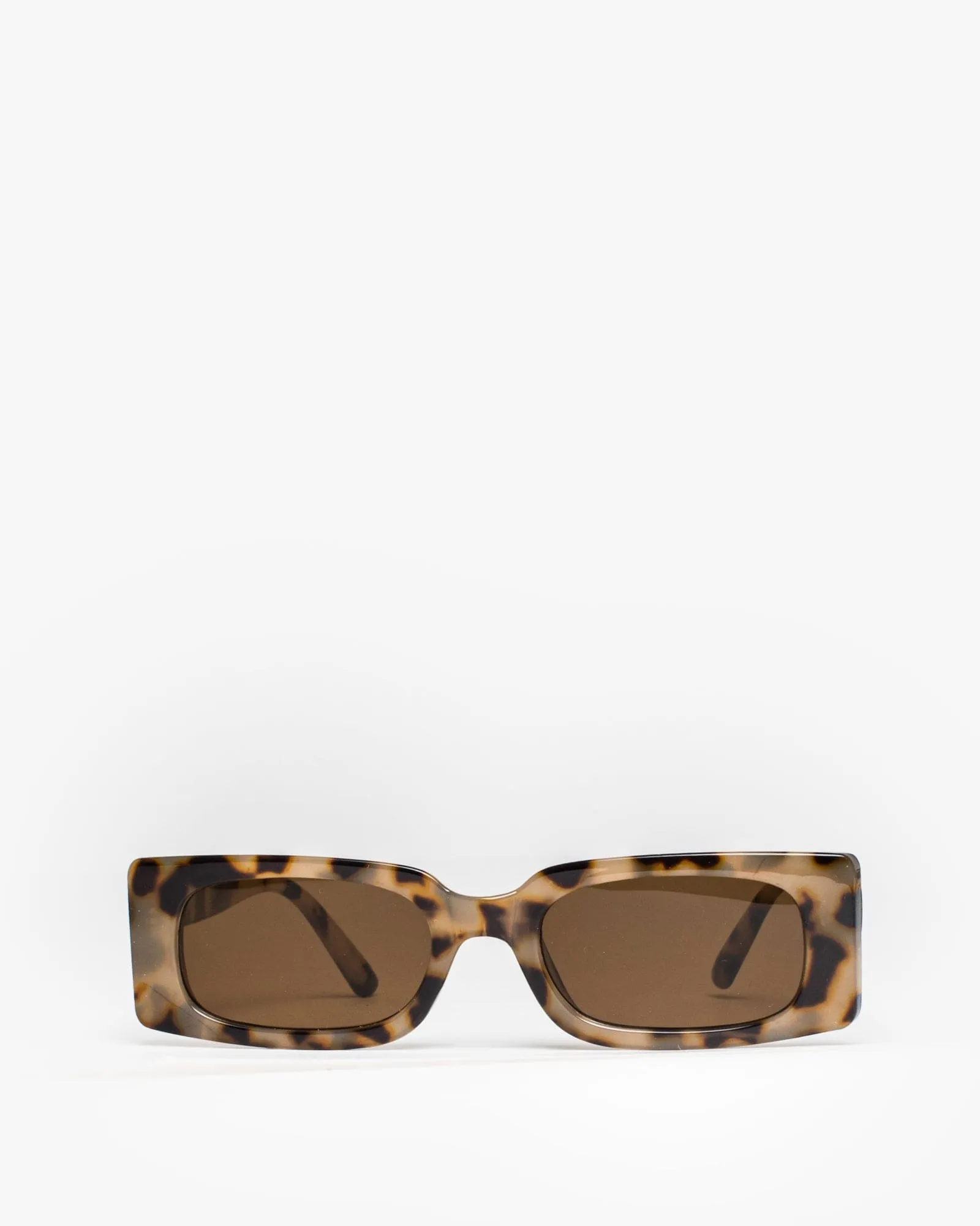 Tortoiseshell Rectangle Thin Sunglasses sold by Collete Hayman