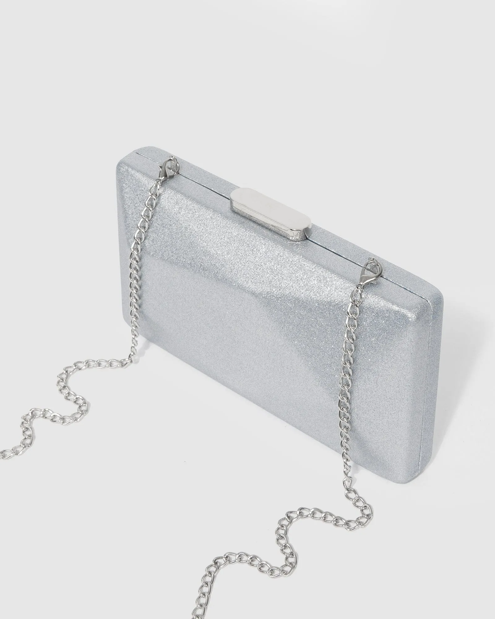 Silver Liza Geo Clutch Bag sold by Collete Hayman product image thumbnail 2