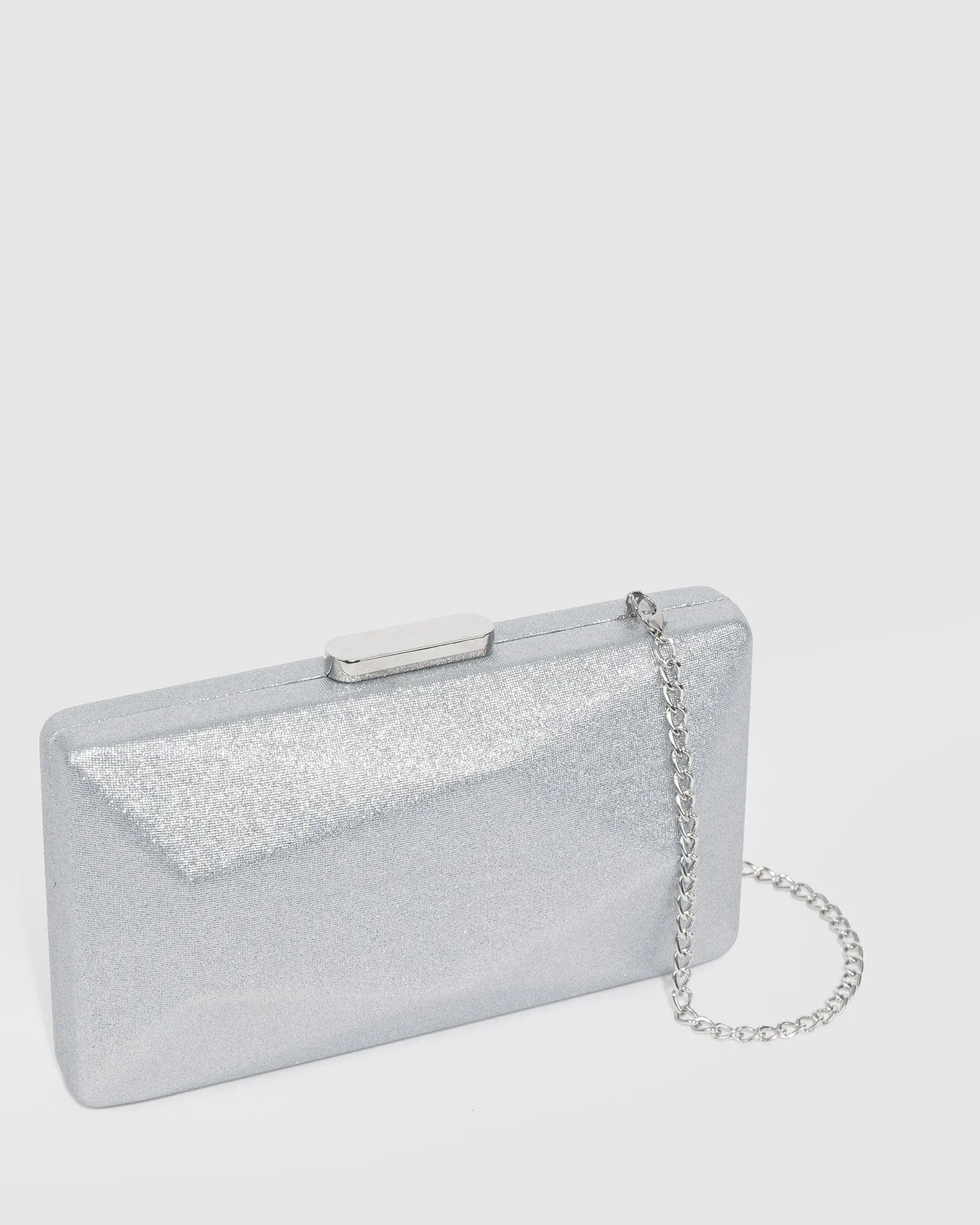 Silver Liza Geo Clutch Bag sold by Collete Hayman product image thumbnail 3