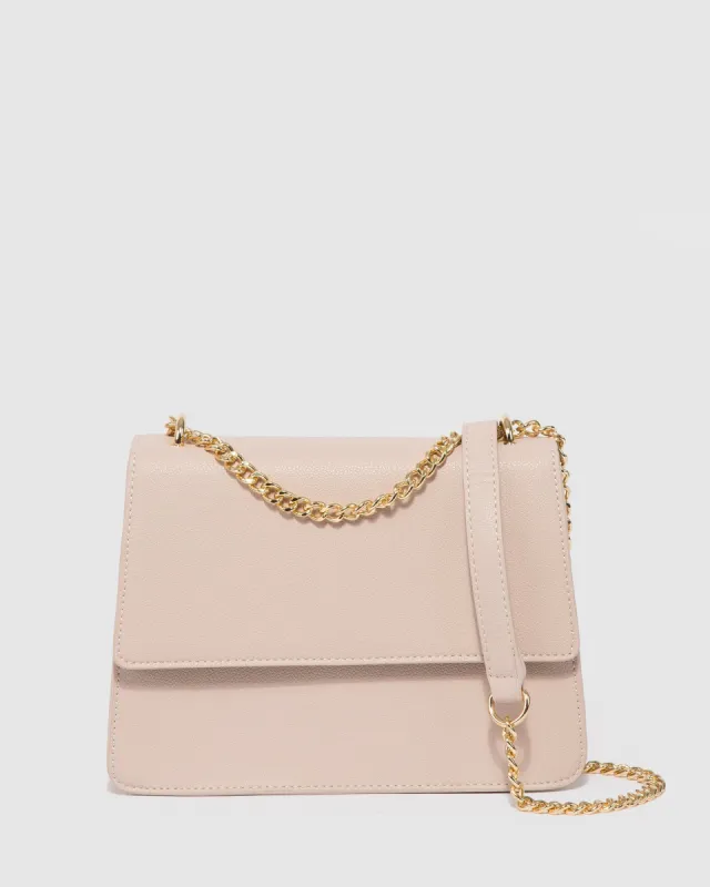 Taupe Rachel Crossbody Bag sold by Collete Hayman