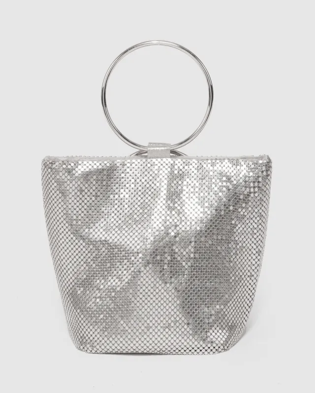 Silver Robyn Disco Bag sold by Collete Hayman