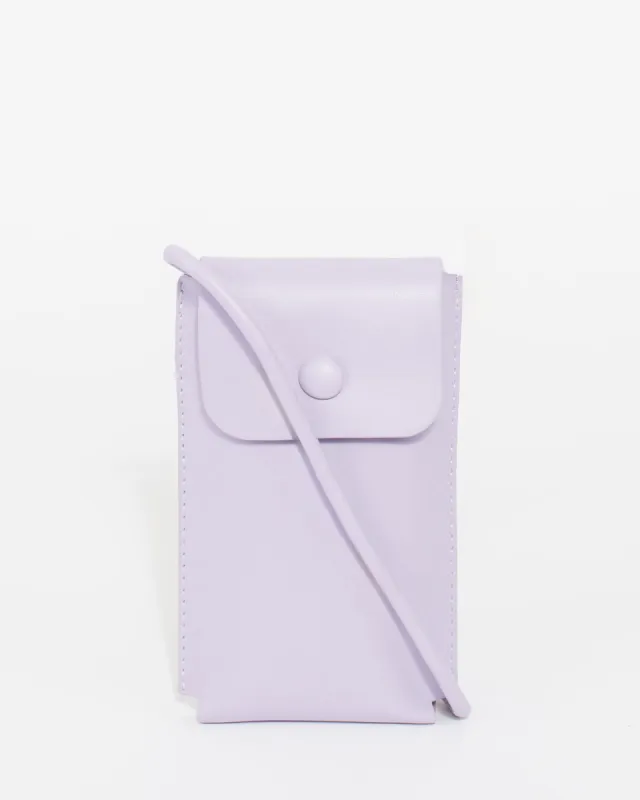 Purple Layla Phone Crossbody Bag sold by Collete Hayman