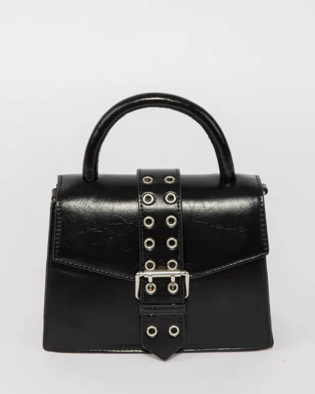 Black Eleanor Buckle Bag sold by Collete Hayman