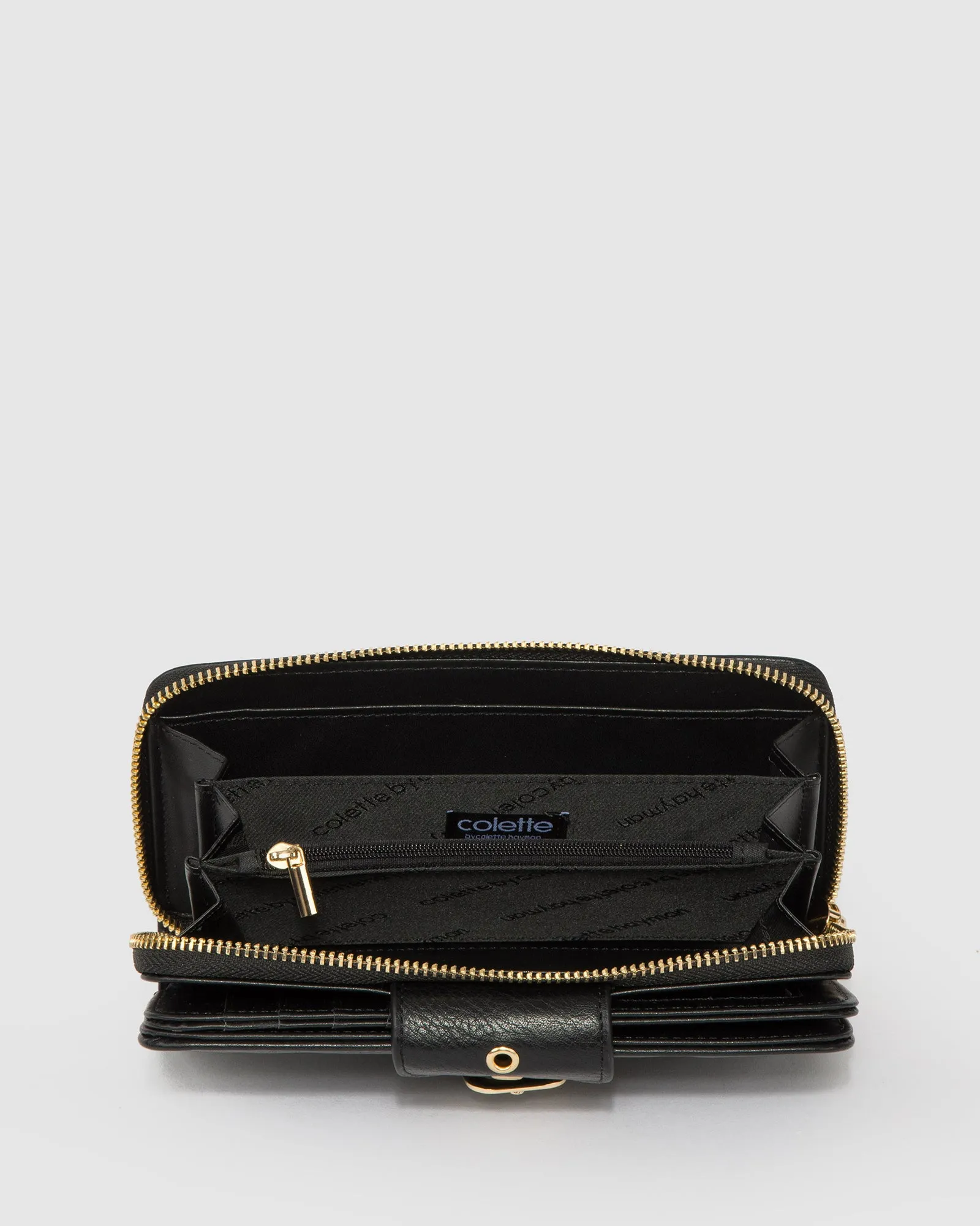 Black Blake Buckle Wallet sold by Collete Hayman product image thumbnail 3