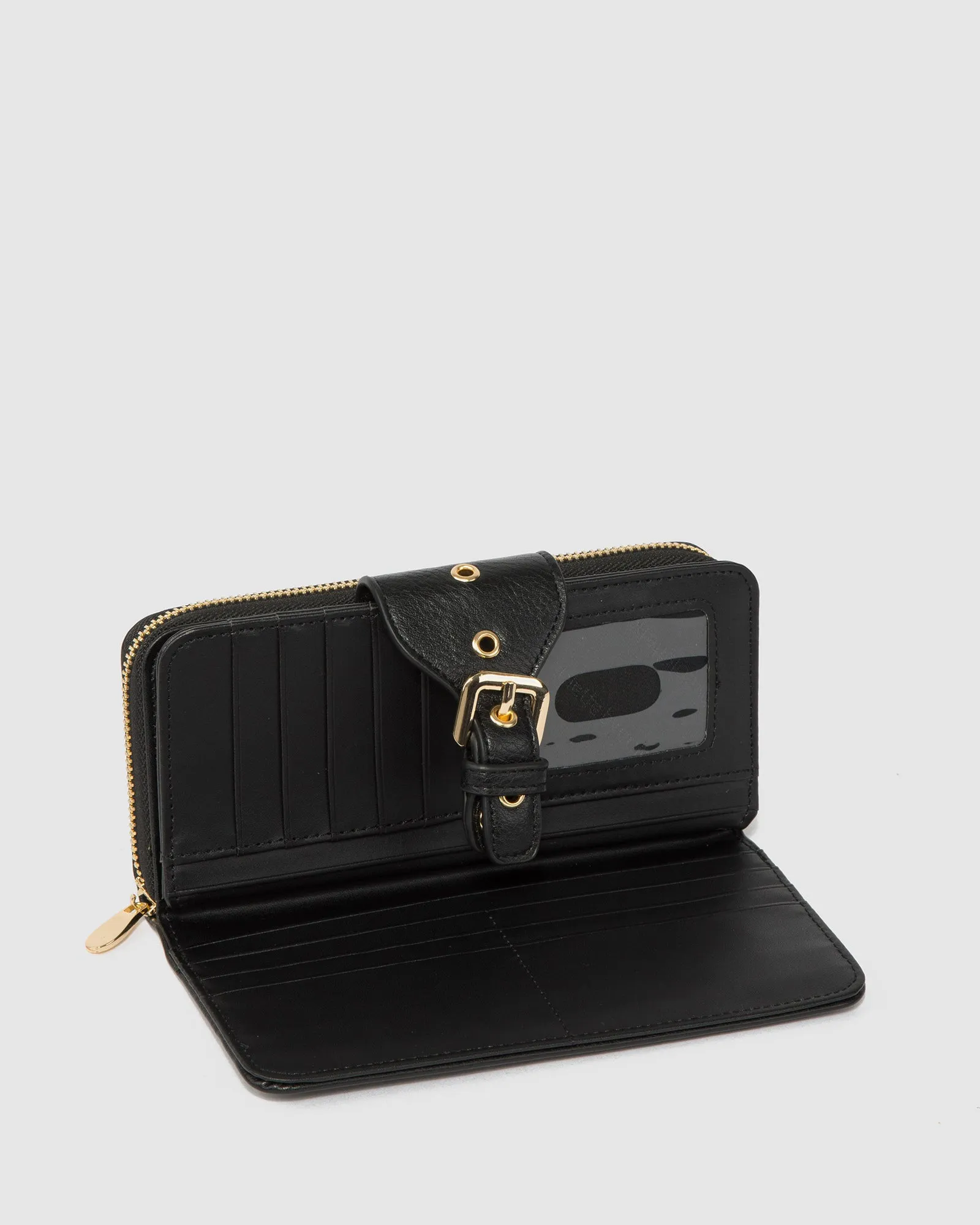 Black Blake Buckle Wallet sold by Collete Hayman product image thumbnail 5