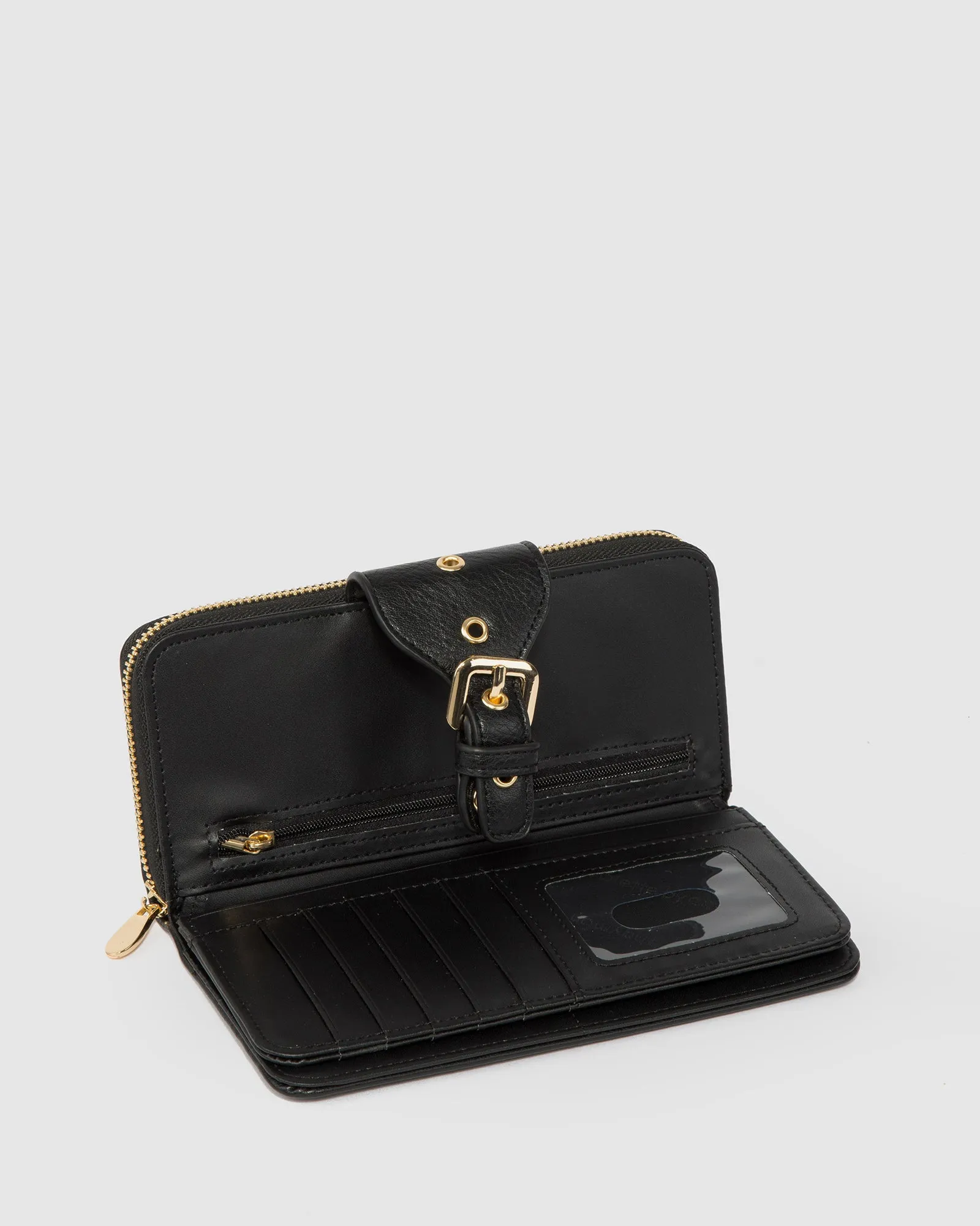 Black Blake Buckle Wallet sold by Collete Hayman product image thumbnail 4