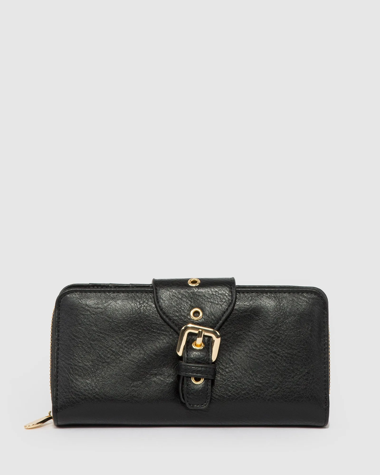 Black Blake Buckle Wallet sold by Collete Hayman