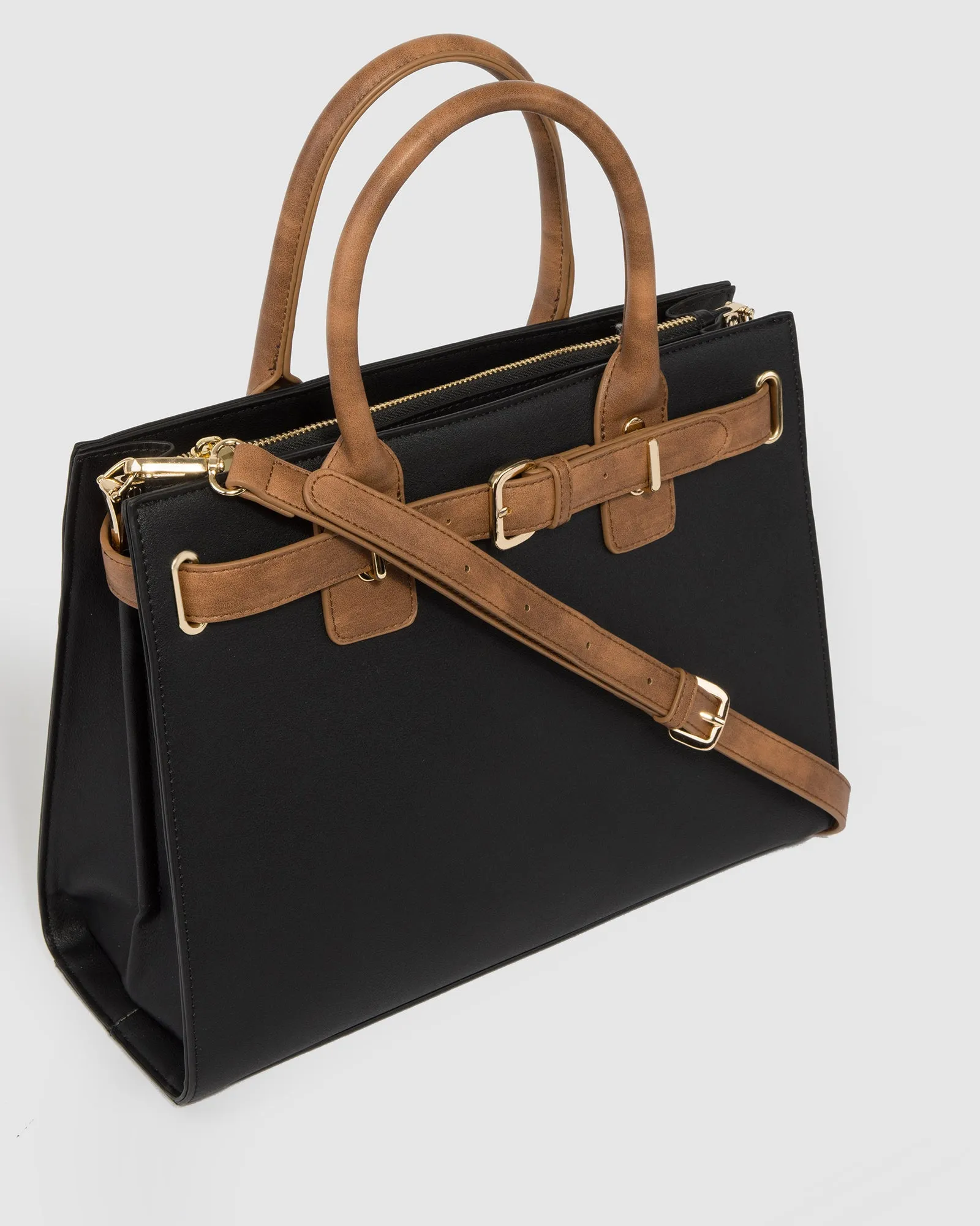 Black Athena Belt Tote Bag sold by Collete Hayman product image thumbnail 2