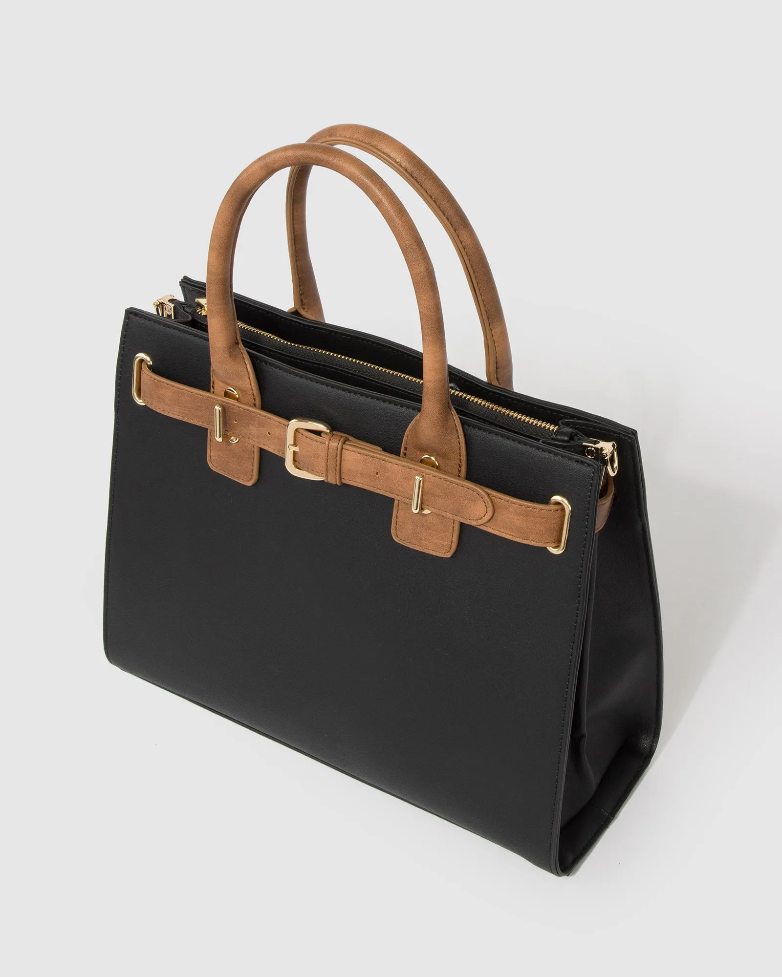 Black Athena Belt Tote Bag sold by Collete Hayman product image thumbnail 5