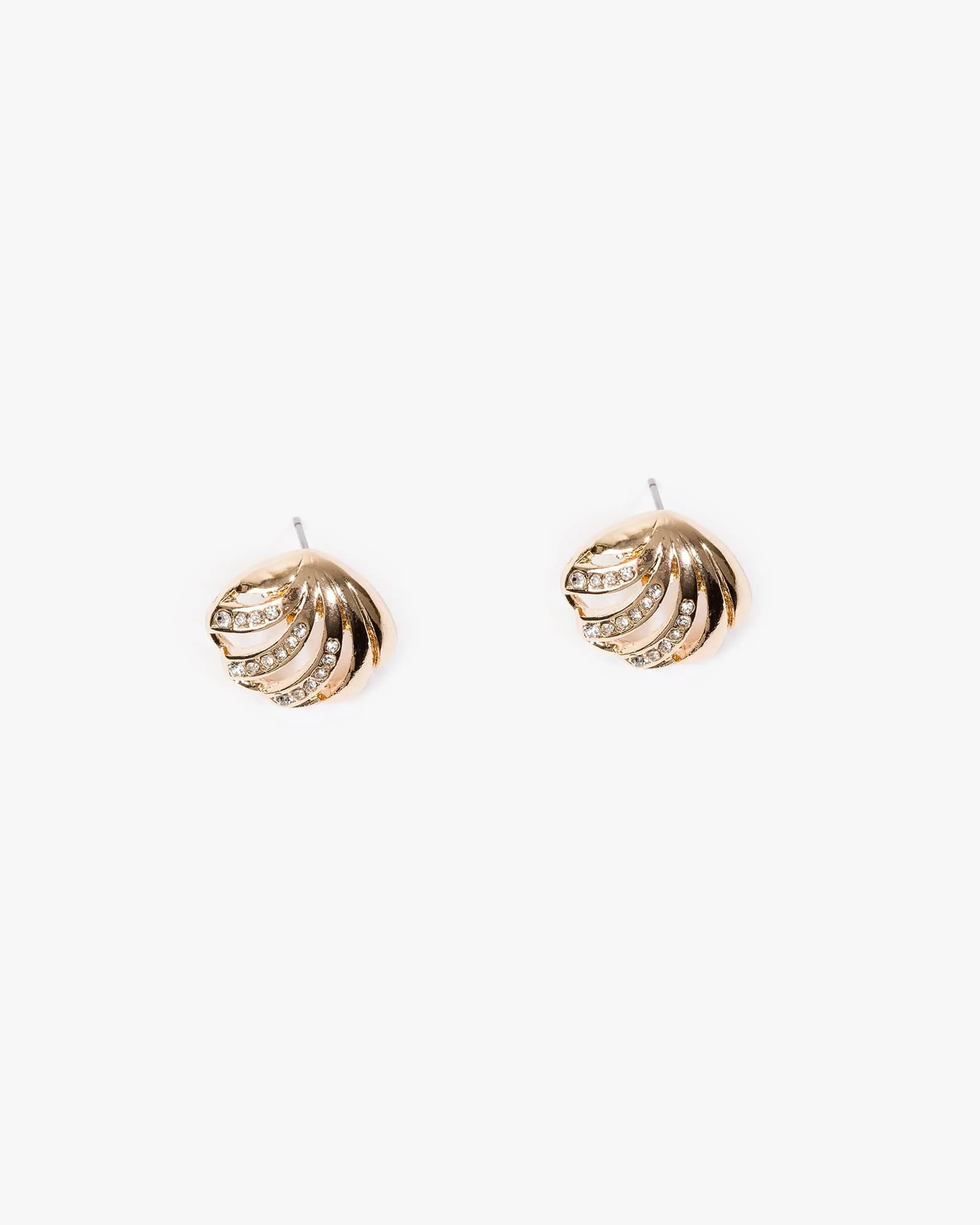 Gold Embellished Beach Icon Earrings sold by Collete Hayman