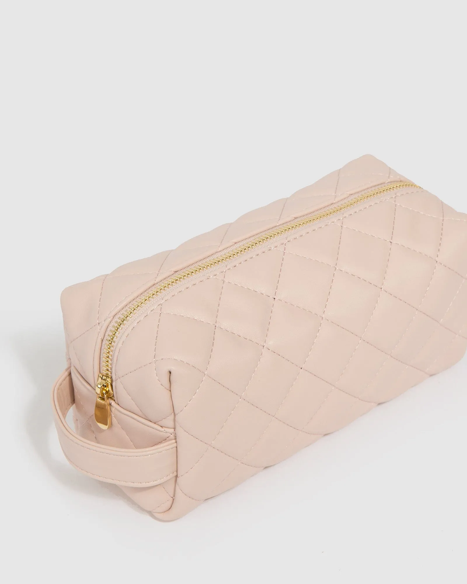 Pink Ella Quilted Soft Cosmetic Case sold by Collete Hayman product image thumbnail 2