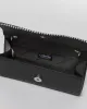 Black Quinn Fold Over Clutch Bag sold by Collete Hayman