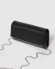 Black Quinn Fold Over Clutch Bag sold by Collete Hayman