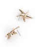 Gold Starfish Statement Stud Earrings sold by Collete Hayman