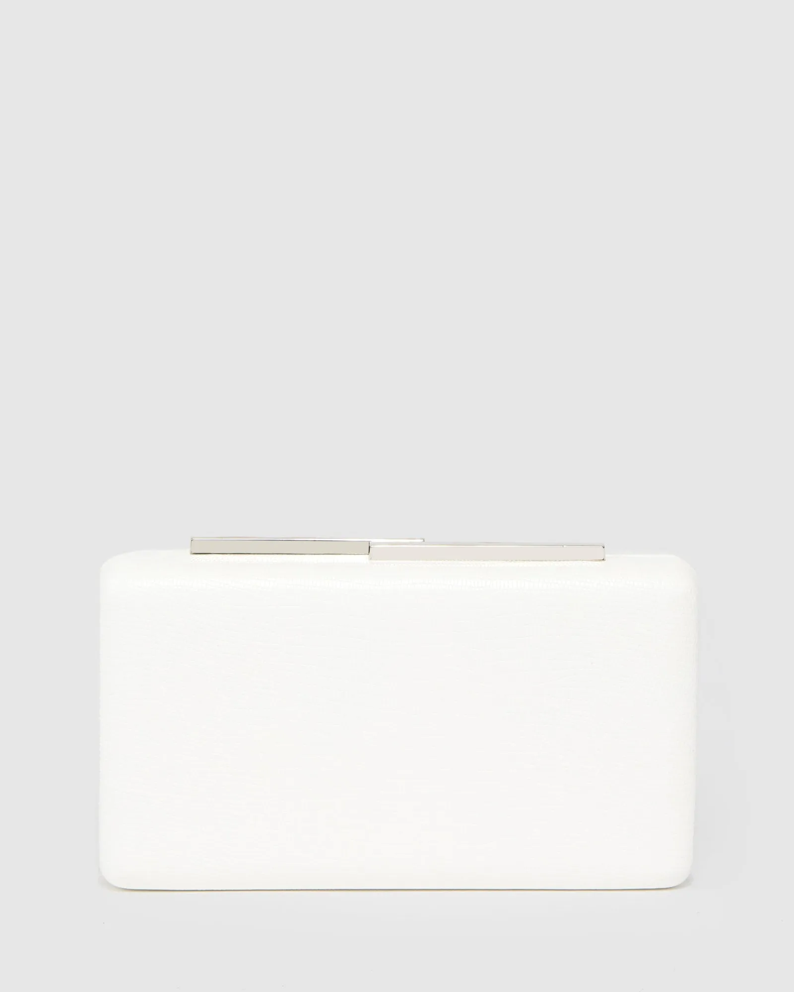 White Lulu Clutch Bag sold by Collete Hayman