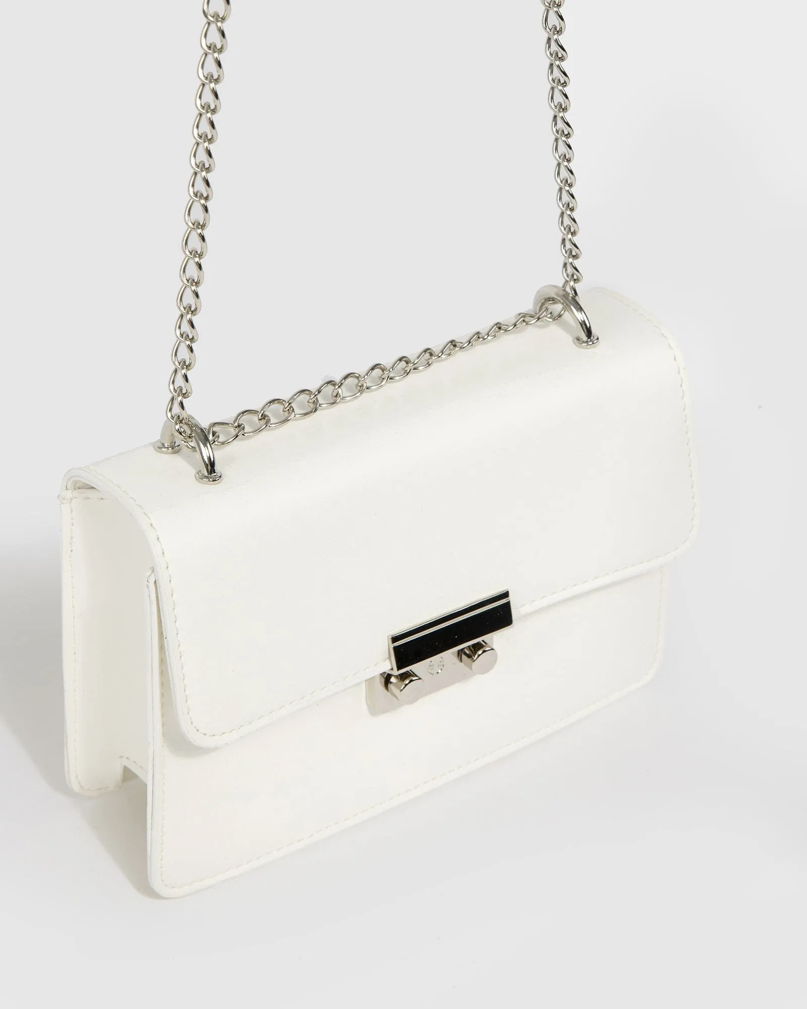 White Alicia Crossbody Bag sold by Collete Hayman product image thumbnail 2