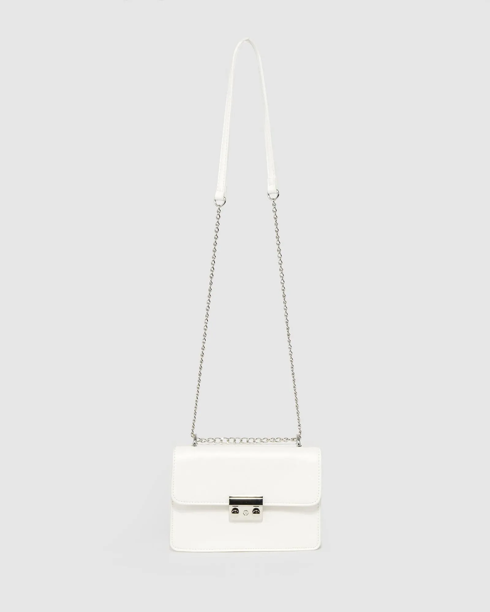 White Alicia Crossbody Bag sold by Collete Hayman product image thumbnail 3