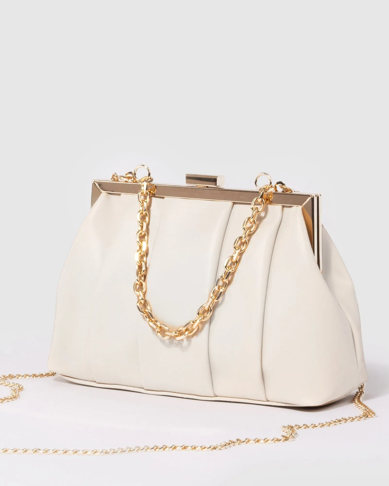 Ivory Madison Frame Clutch Bag sold by Collete Hayman product image thumbnail 5