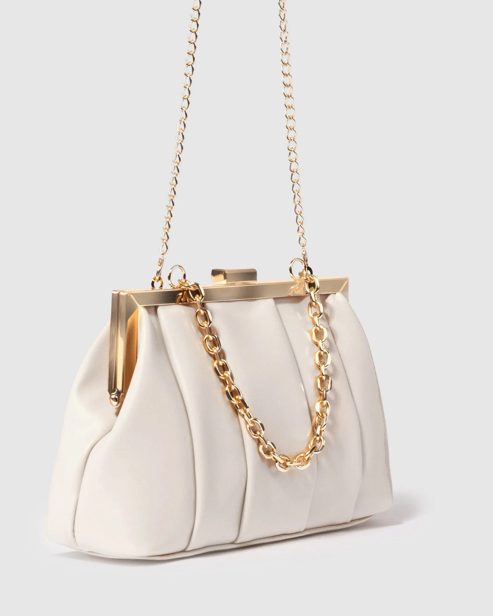 Ivory Madison Frame Clutch Bag sold by Collete Hayman product image thumbnail 3