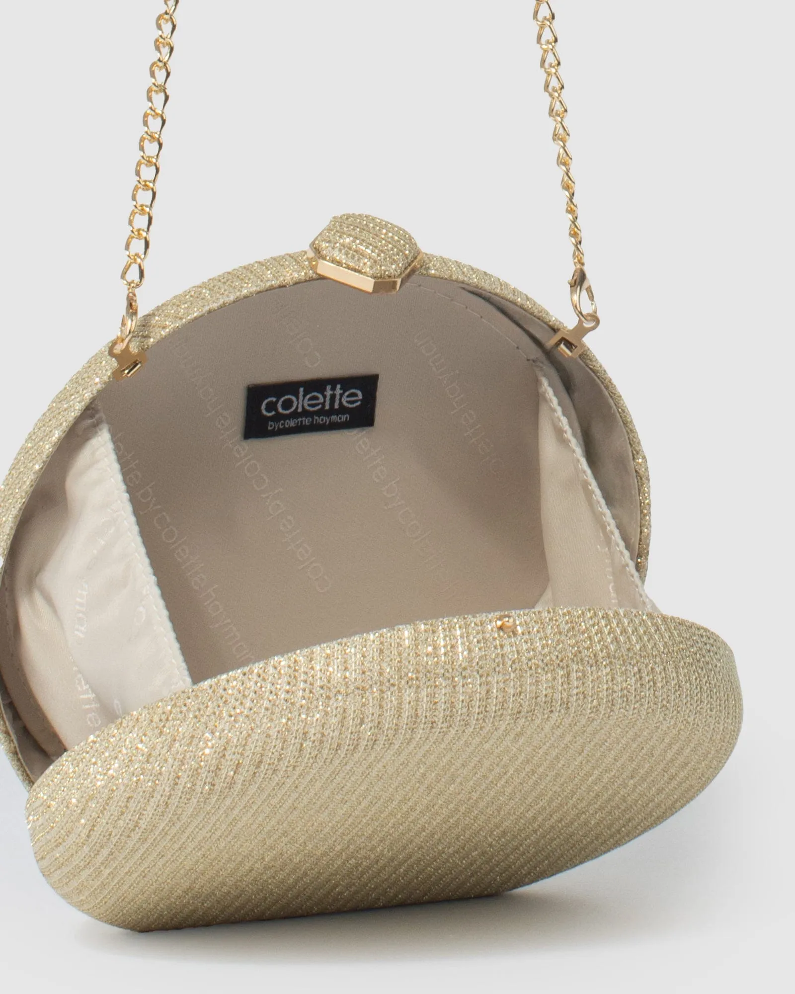 Gold Jayde Clutch Bag sold by Collete Hayman product image thumbnail 5