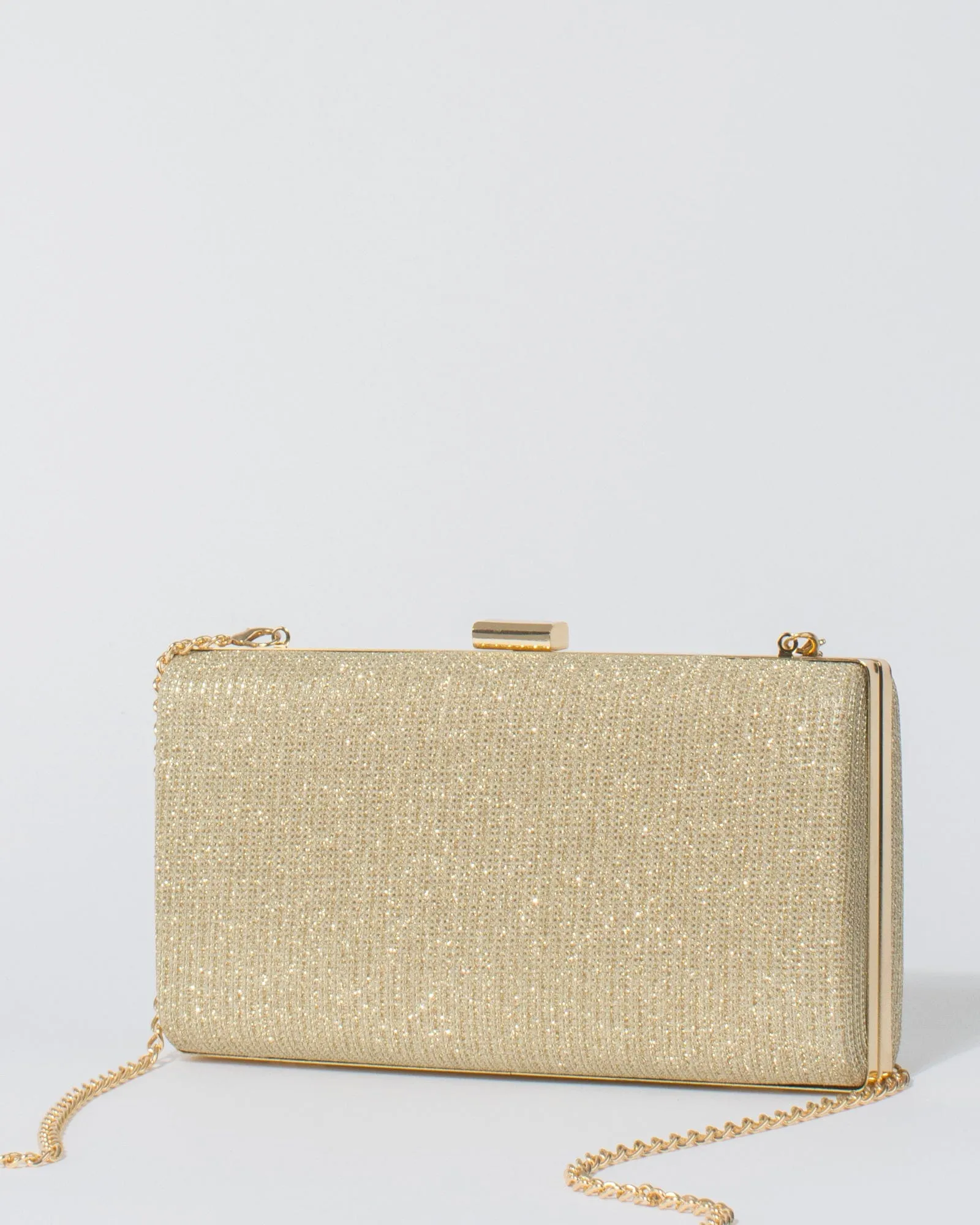 Gold Margot Hardcase Clutch Bag sold by Collete Hayman product image thumbnail 3