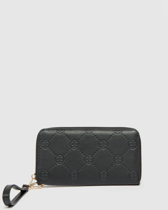 Black Sofi Wristlet Wallet sold by Collete Hayman