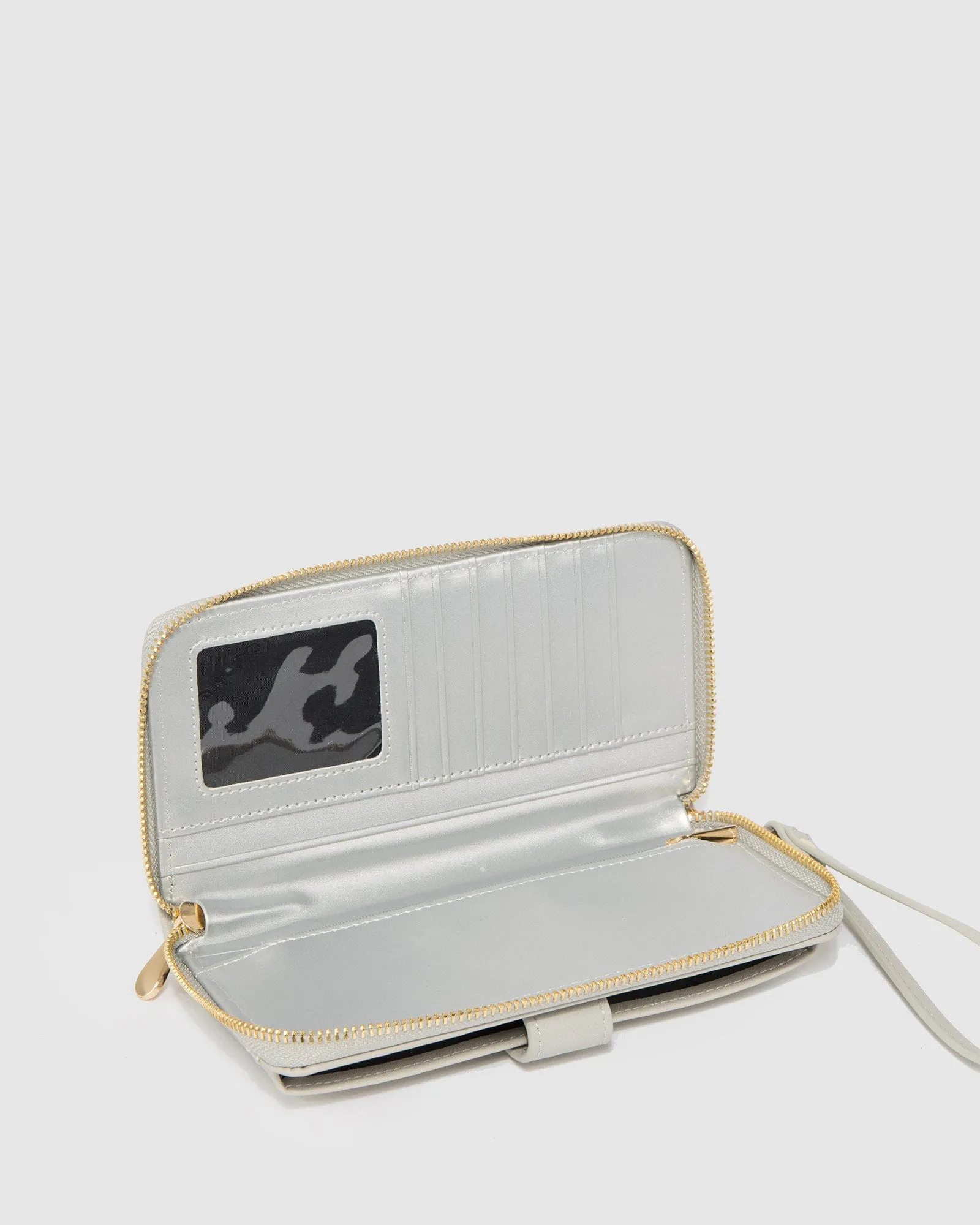 Grey Sofi Wristlet Wallet sold by Collete Hayman product image thumbnail 5