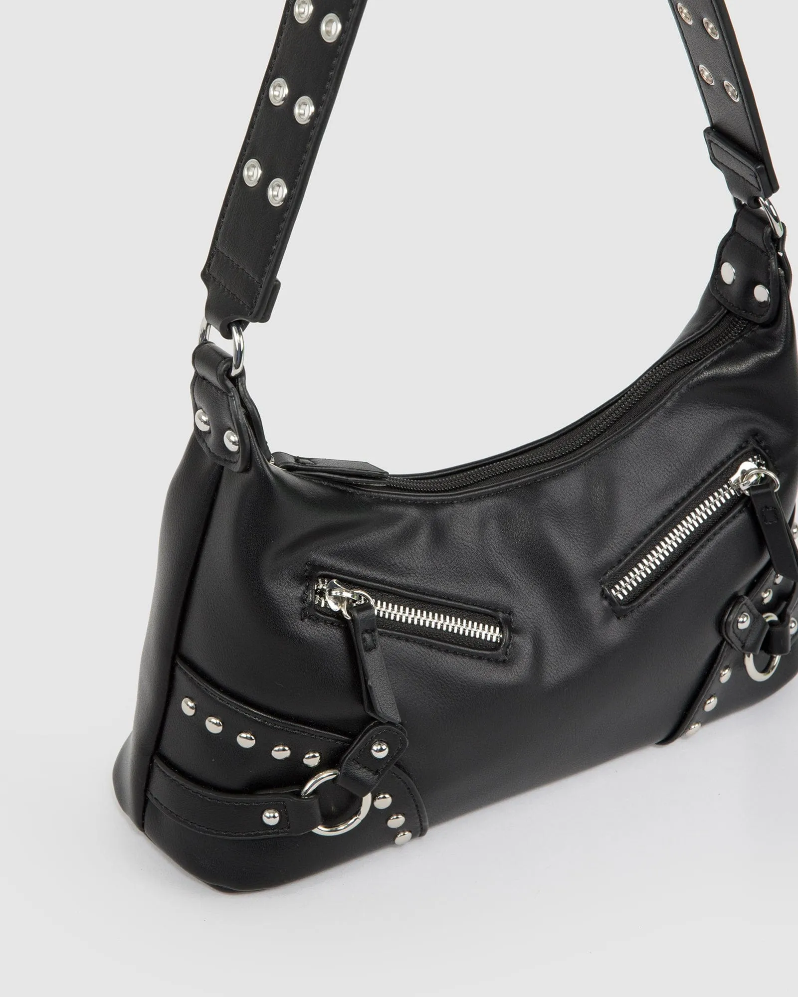 Black Alexia Shoulder Bag sold by Collete Hayman product image thumbnail 2