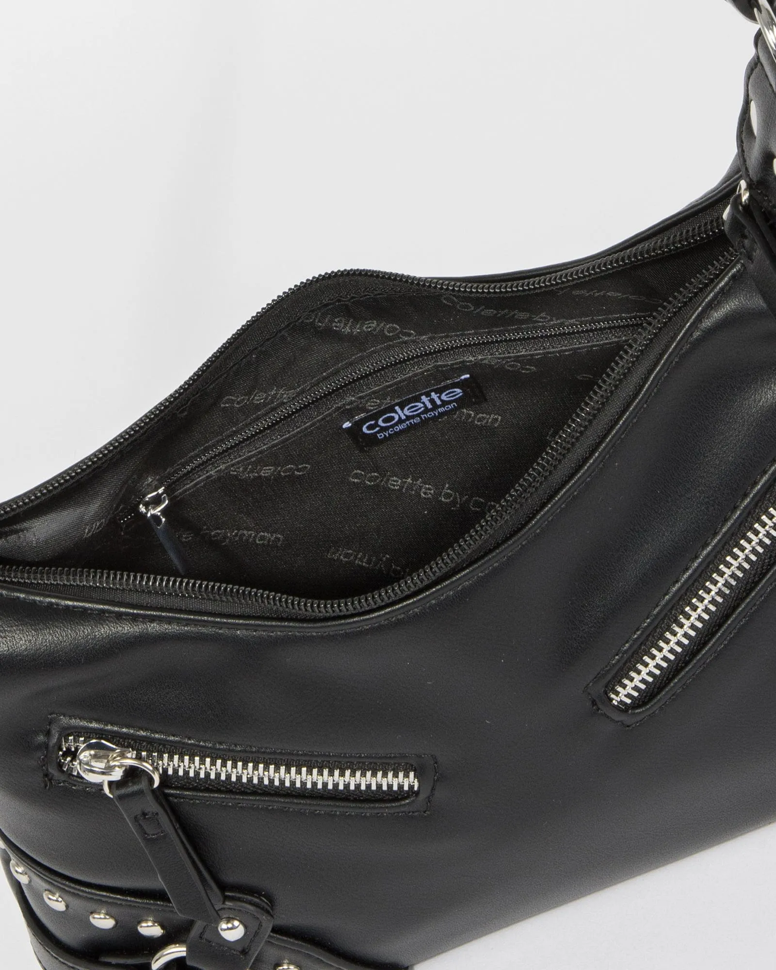 Black Alexia Shoulder Bag sold by Collete Hayman product image thumbnail 5