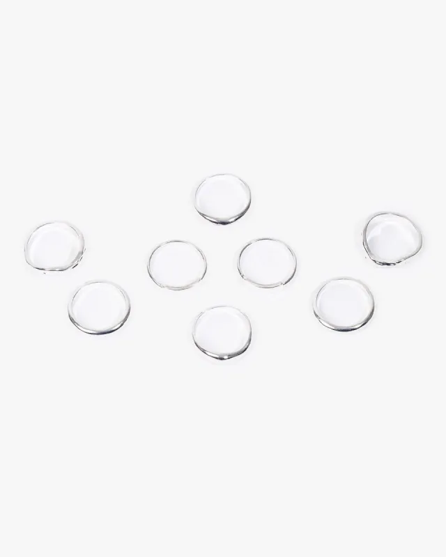 Silver Liquid Metal Band Ring Pack sold by Collete Hayman