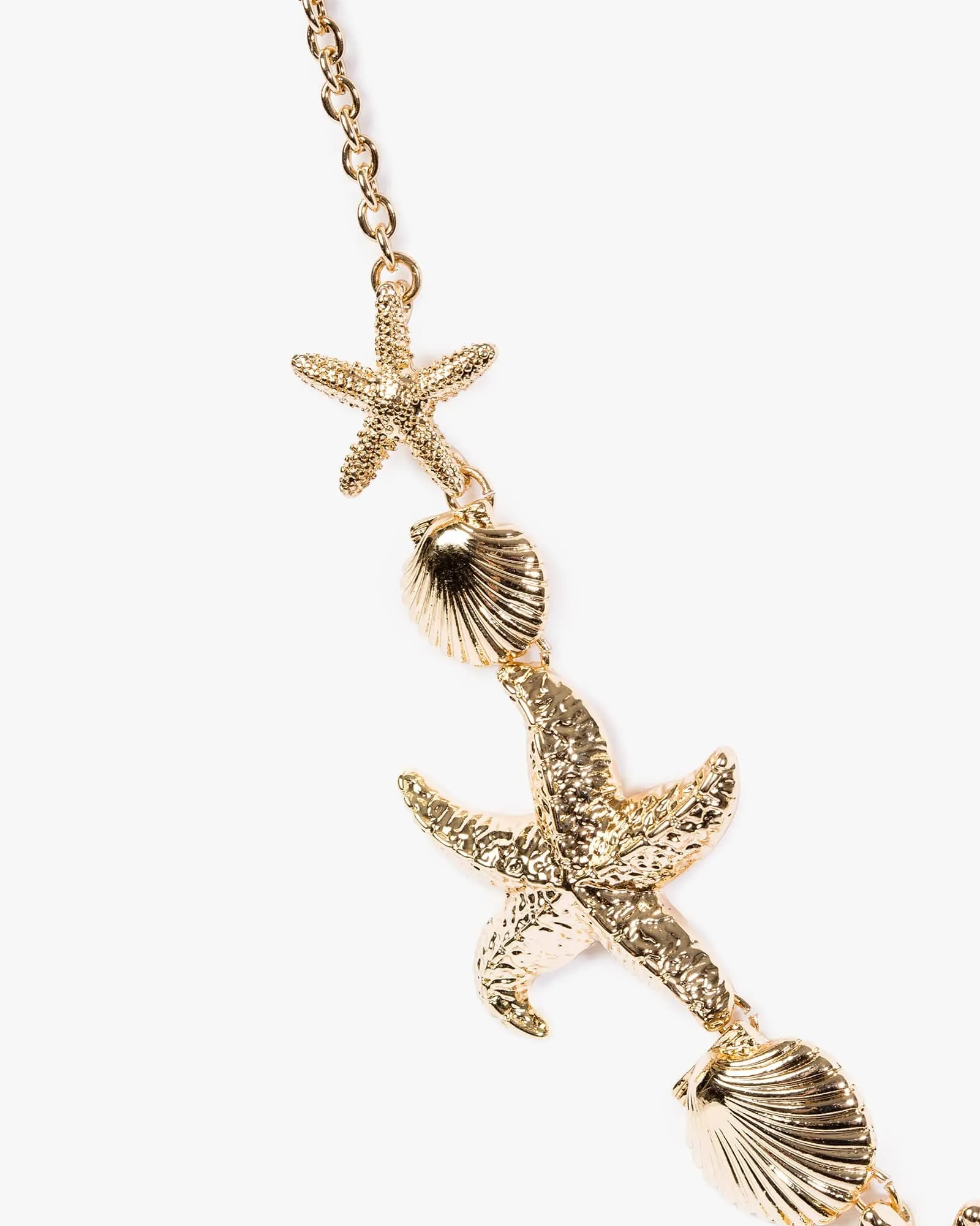 Gold Beach Charm Necklace sold by Collete Hayman product image thumbnail 2