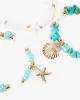 Blue Charm Embellished Beaded 3 Pack Bracelet sold by Collete Hayman