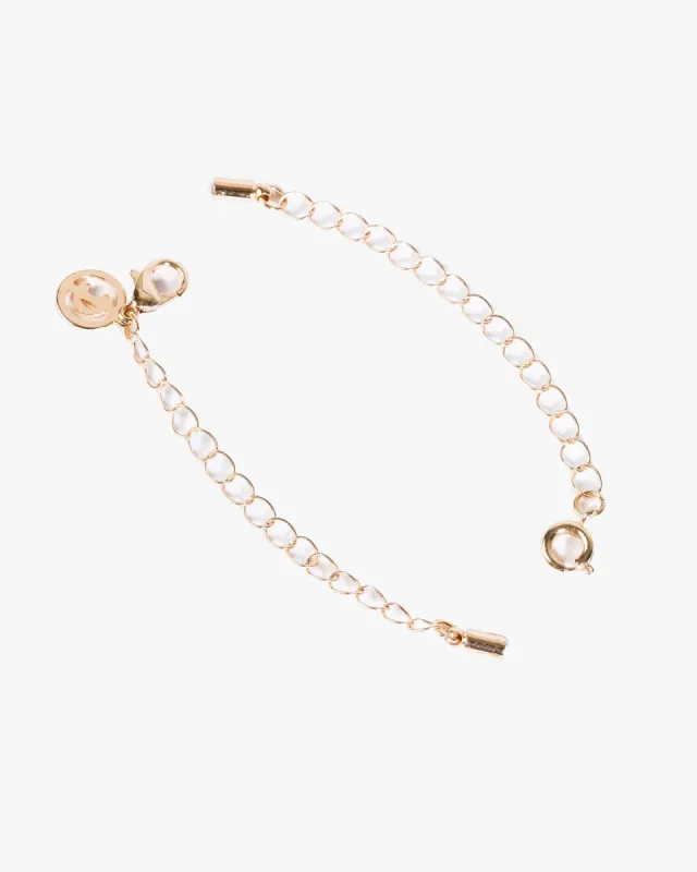 Gold Necklace Magnetic Extension Chain sold by Collete Hayman