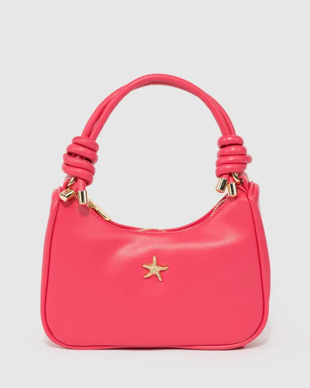 Pink Talulah Seashell Shoulder Bag sold by Collete Hayman