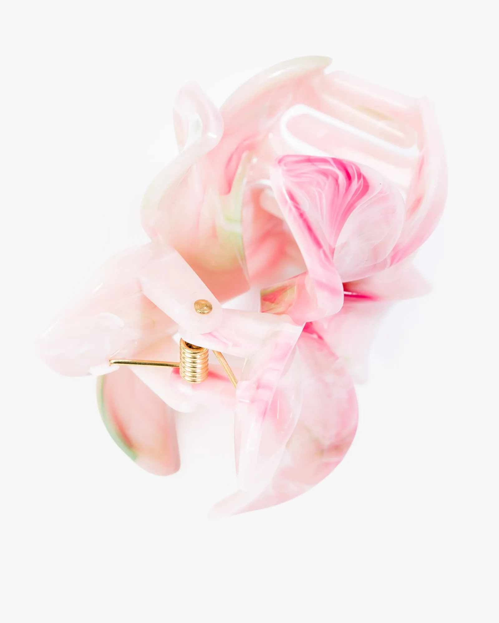 Multi Colour Marble Effect Flower Hair Claw Clip sold by Collete Hayman product image thumbnail 2