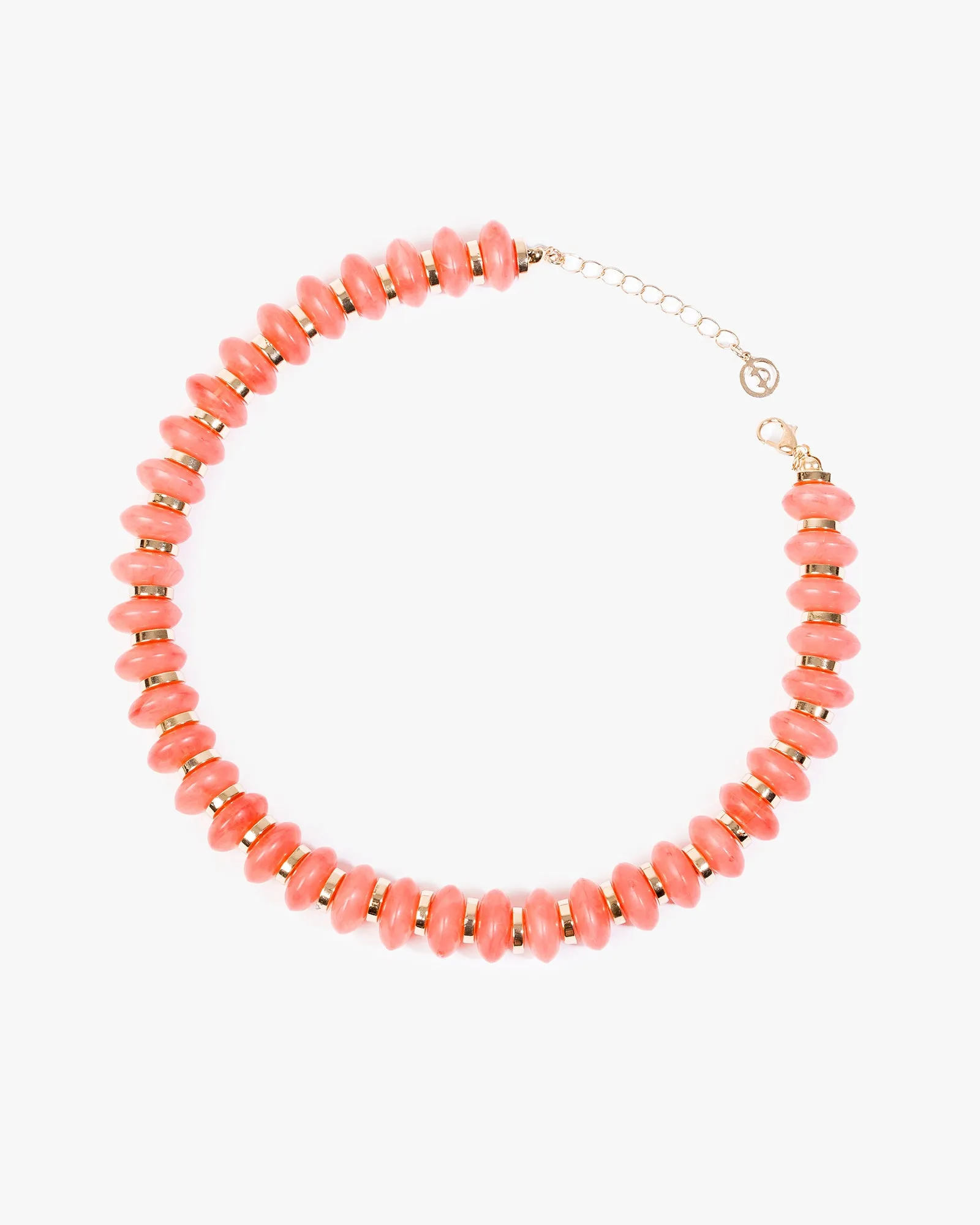Pink Multi Rounded Beads Necklace sold by Collete Hayman