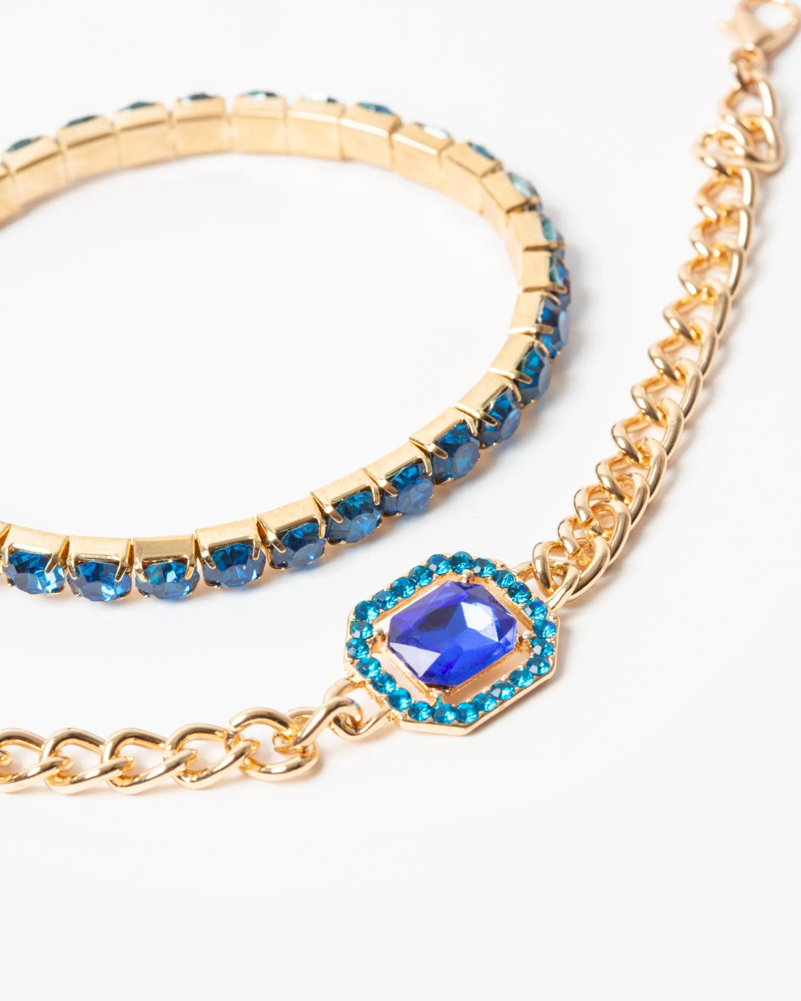 Blue Vintage Pendant 2 Pack Bracelet sold by Collete Hayman product image thumbnail 2