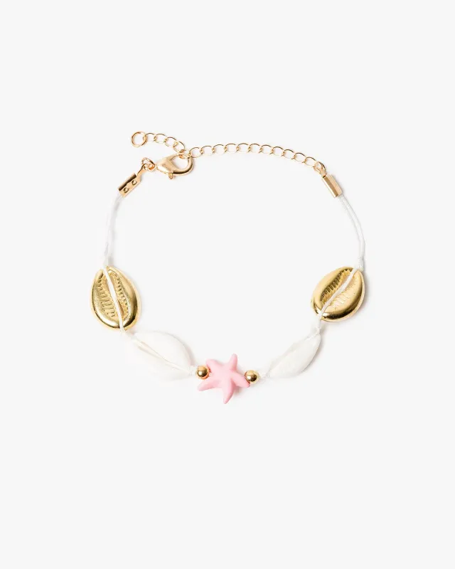 Multi Colour Beach Charm Rope Bracelet made by Collete Hayman