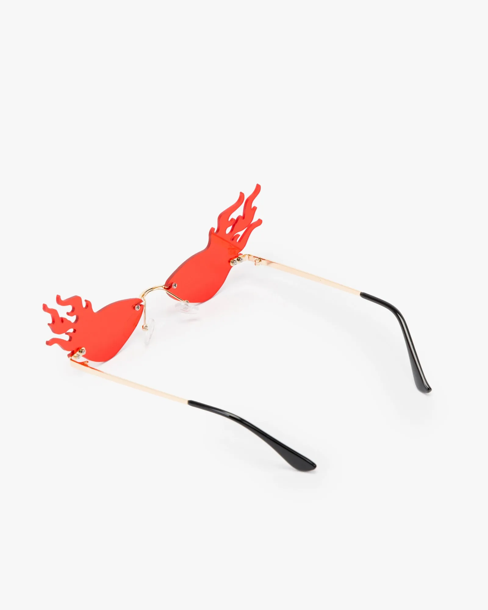 Red Cool Flame Look Sunglasses sold by Collete Hayman product image thumbnail 3