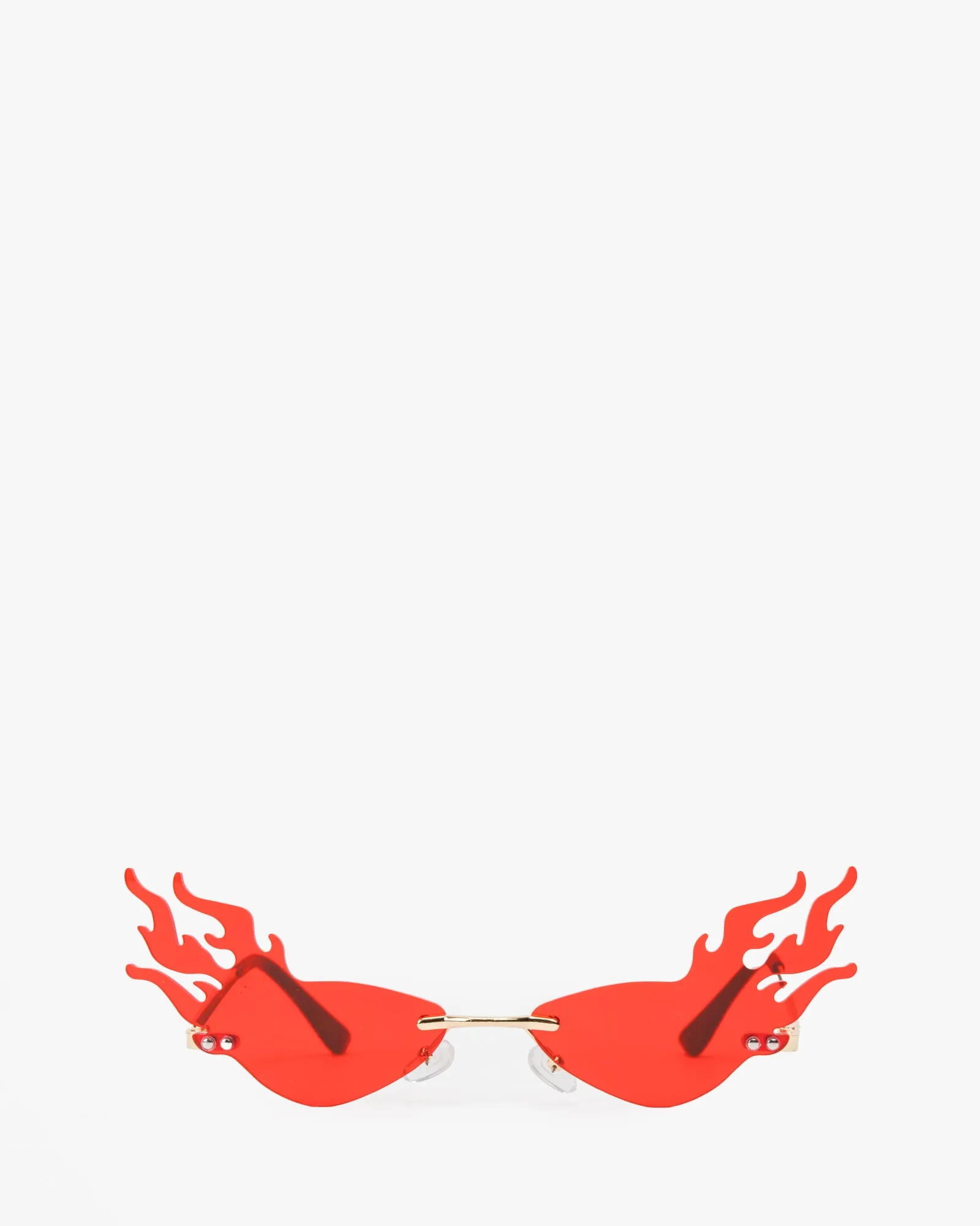 Red Cool Flame Look Sunglasses sold by Collete Hayman