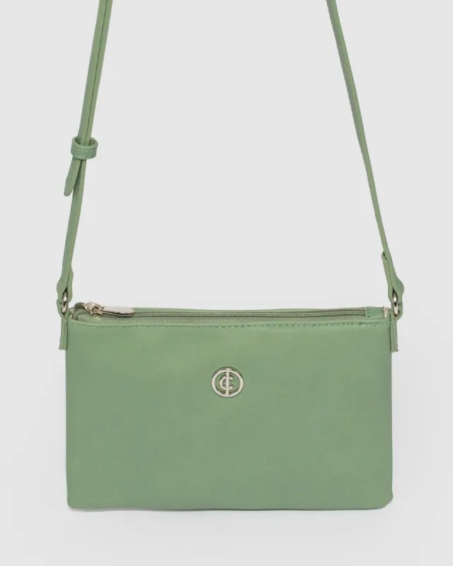 Peta Green Crossbody Bag sold by Collete Hayman
