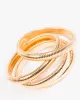 Gold Snake Chain Chunky Bracelets sold by Collete Hayman