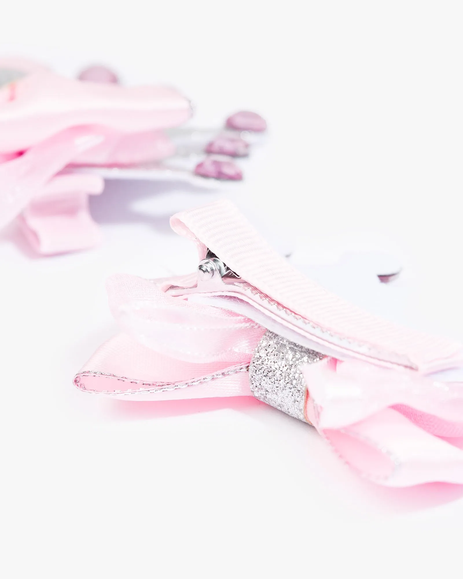 Pink Embellished Crown 2 Pack Hair Slide sold by Collete Hayman product image thumbnail 2