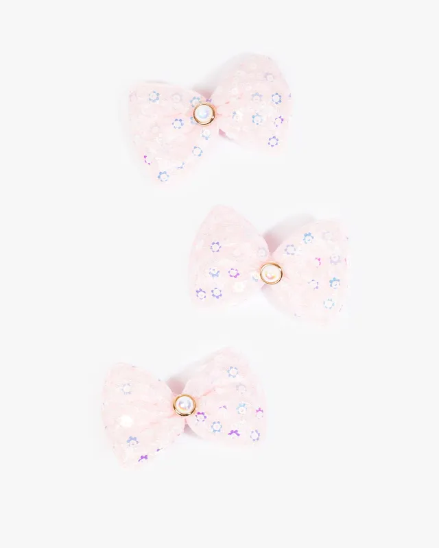 Multi Colour Embellished Bow 3 Pack sold by Collete Hayman