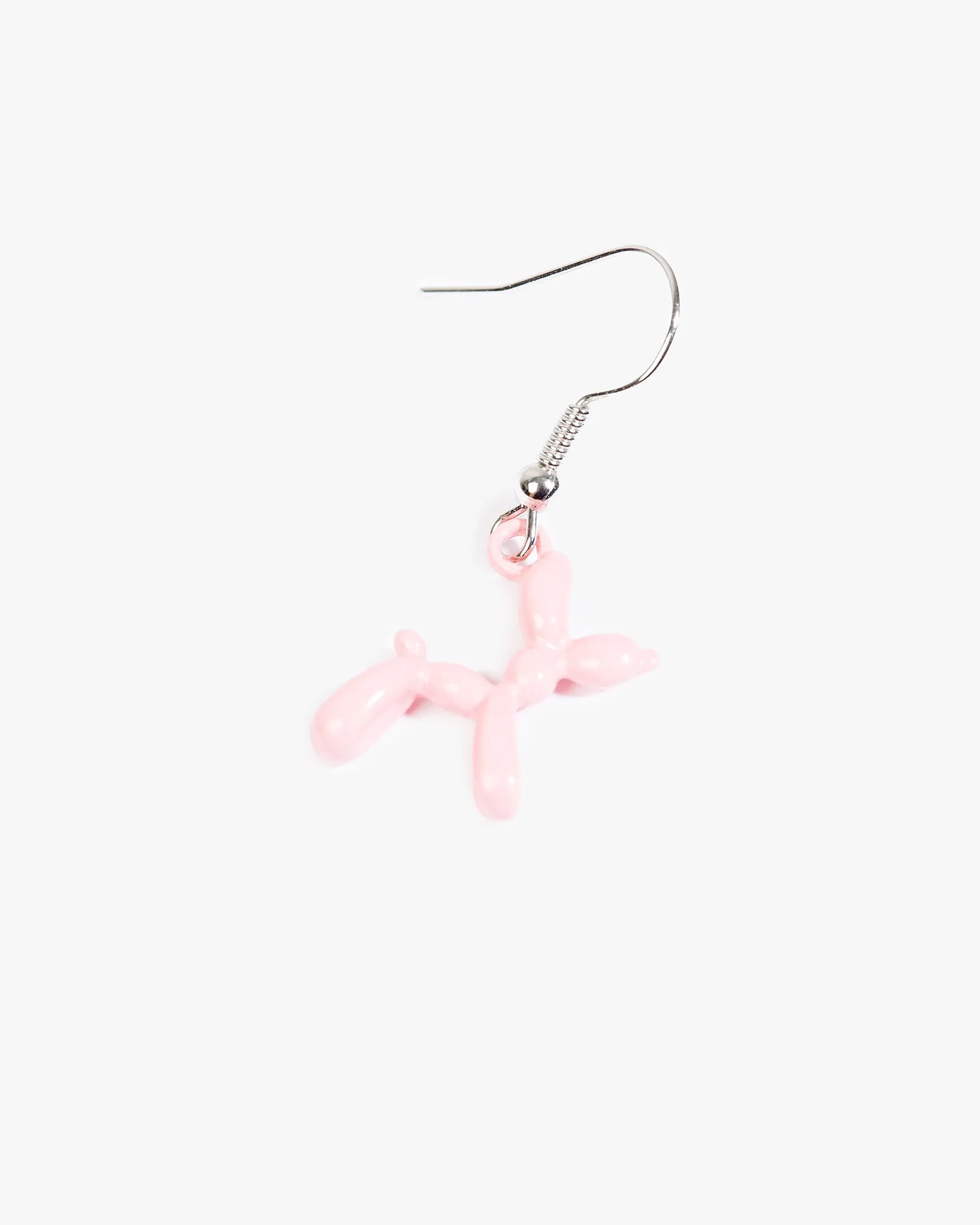Pink Balloon Dog Hook Drop Earrings sold by Collete Hayman product image thumbnail 2