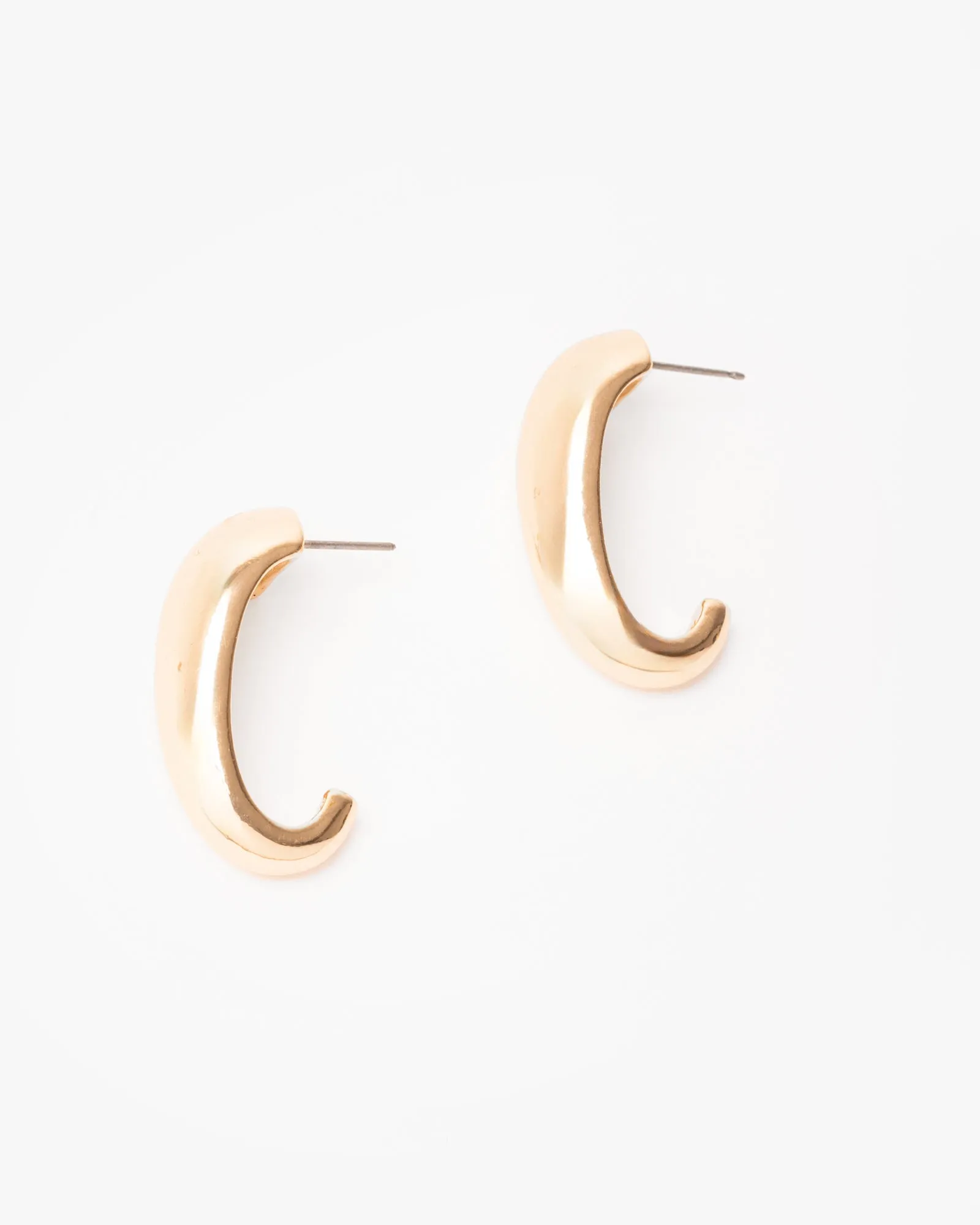 Gold Bubble Hoop Earrings sold by Collete Hayman