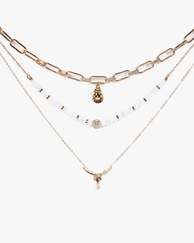 Multi Colour Western Theme Necklace sold by Collete Hayman