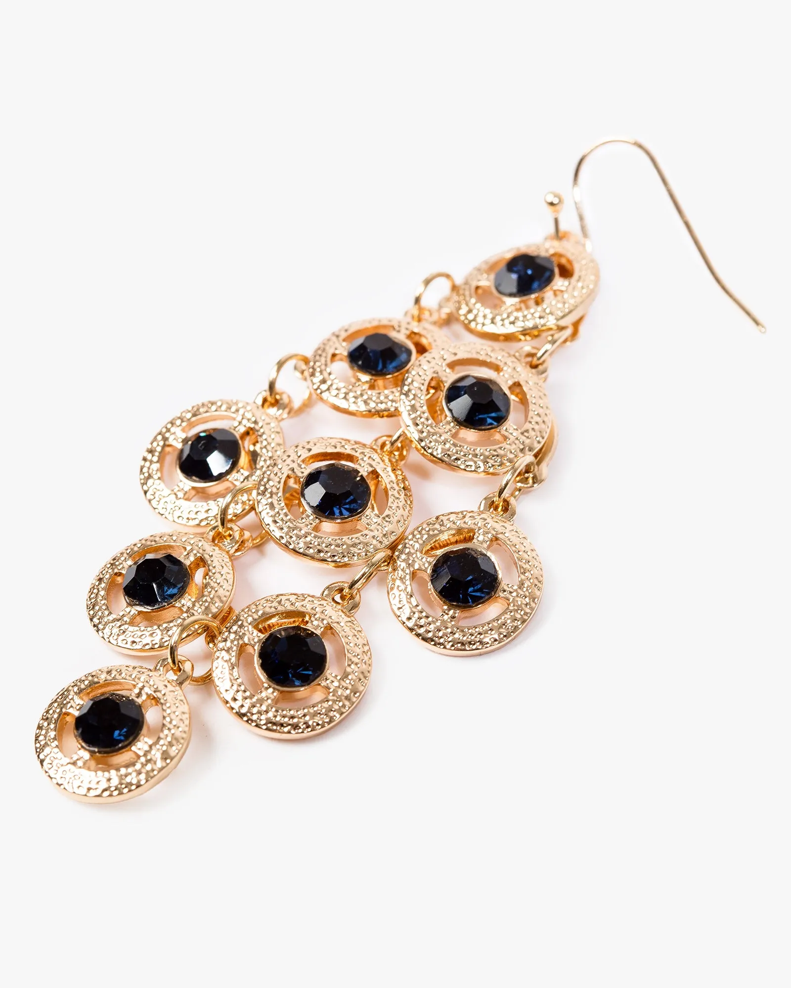 Multi Colour Disc Drop Earrings sold by Collete Hayman product image thumbnail 2